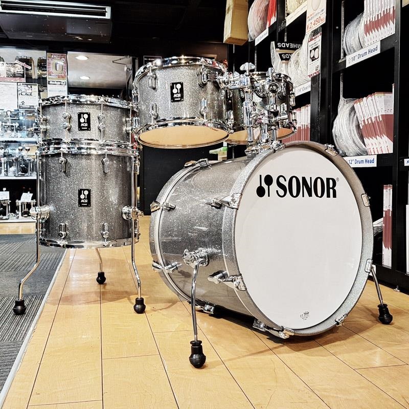 SONOR AQ2 STUDIO Shell Set [20BD，10TT，12TT，14FT，14SD /Titanium Quartz/SN-AQ2ST #TQZ]【店頭展示特価品】