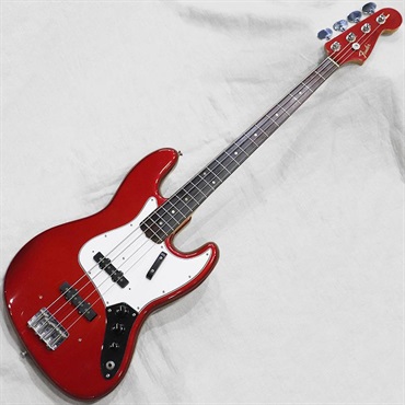 VINTAGE Jazz Bass '66 Dot Matching Head CandyAppleRed/R