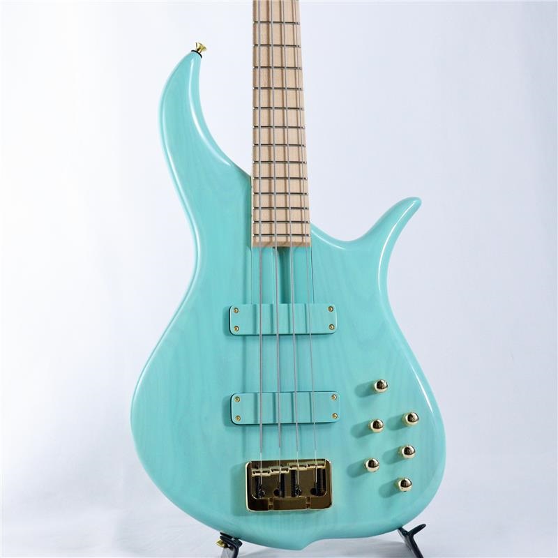 F-bass BN4-SG (Transparent Seafoam Green Gloss with Gold Hardware)