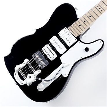 Fender USA Limited Edition Jack White Triplecaster Telecaster (Black/Maple)
