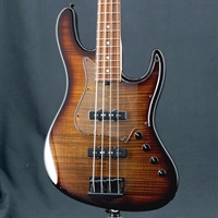 USED 中古 Custom 4st J Bass Flame Maple Top (Tiger Eye Burst)