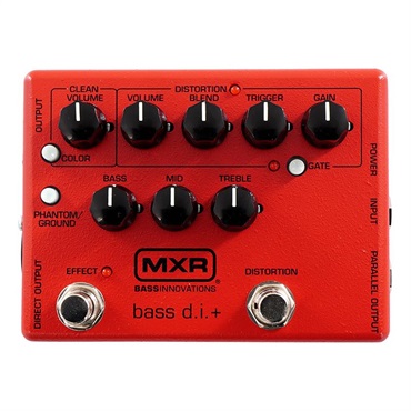 MXR M80 BASS D.I.+ Vermillion [Ikebe 50th Anniversary Special Edition]