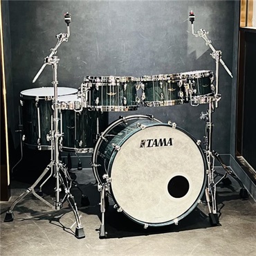 TAMA STAR Walnut 6pc Drum Kit [22BD，16&14FT，12&10&8TT] -Light Indigo Japanese Chestnut-