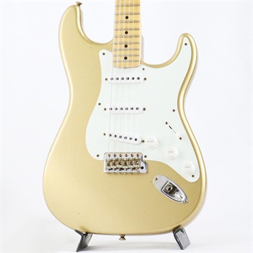 Fender Custom Shop NAMM Limited Custom Built 1955 Compound Radius Stratocaster Journeyman Relic (HLE Gold) [SN.CZ583399] 【キズあり特価】