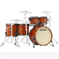 【2月18日発売予定】【LIMITED MODEL】BE52ZBAS-GAC [STARCLASSIC Bubinga 5pc Shell Kit/Figured African Cherry Outer Ply w/Black Nickel Hardware]