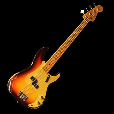 Fender Custom Shop 1958 Precision Bass Relic (Super Faded Aged Chocolate 3-Color Sunburst)