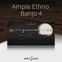 【アンプルサウンドGWセール！】AMPLE ETHNO BANJO 4 (アンプルサウンド)(バンジョー)(オンライン納品)(2時間以内に納品)