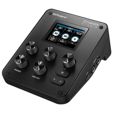 【新楽器応援セール】GO:MIXER STUDIO AUDIO MIXER (ローランド)(オーディオインターフェース)(24bit192kHz)(12in 6out)(DSP搭載)(USB-C搭載)