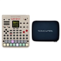 Lofi-12 XT [Limited Reto] (限定レトロ・グレー) + 純正ケースセット (台数限定・特別セット価格) ソニックウェア ローレゾ・デジタイズ・サンプラー