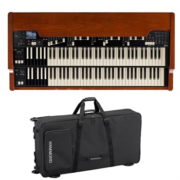 XK-7D （純正ケースセット） ハモンドオルガン 2段型 ※配送事項要ご確認