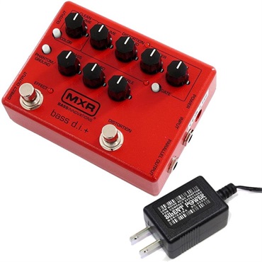 MXR M80 BASS D.I.+ Vermillion [Ikebe 50th Anniversary Special Edition] 【9Vアダプターセット】