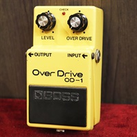 VINTAGE OD-1 Over Drive Long Dash Silver Screw '79