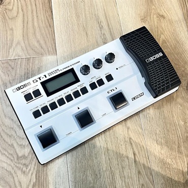 BOSS USED 中古 GT-1 (BOSS ボス) マルチエフェクター multi effects pedal 限定ホワイトカラー White