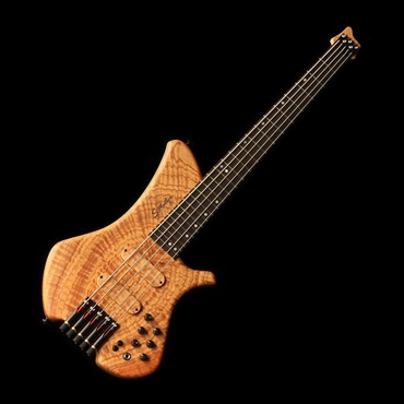 S.Martyn Custom Basses Blaze Single Cut 5st / 30 (Curly Cedro Top)