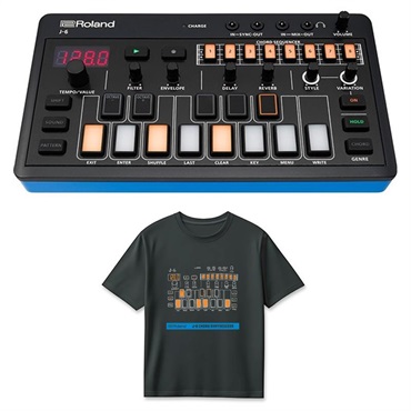 Roland (Tシャツセット)J-6 CHORD SYNTHESIZER (AIRA Compact) & J-6 T-Shirts DesignB 2XL (RT/J-6B2XL) セット ローランド