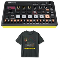 (Tシャツセット)P-6 Creative Sampler AIRA COMPACT & P-6 T-Shirts DesignA XL (RT/P-6AXL) セット (ポケットサイズ・サンプラー)(アイラコンパクト)(ローランド)