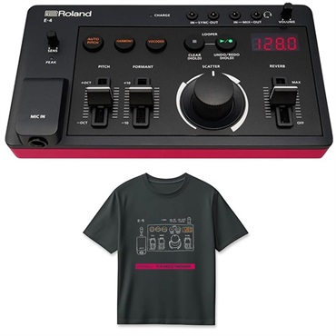 Roland (Tシャツセット)E-4 VOICE TWEAKER(AIRA Compact) & E-4 T-Shirts DesignB XL (RT/E-4BXL) セット ローランド