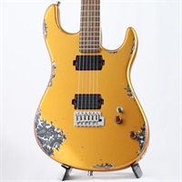 USED 中古 Dhatarattha CUSTOM GUITAR Performance S Relic (Gold over Black Paisley)