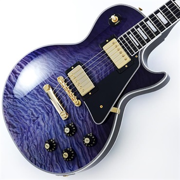 Gibson IKEBE 50th Anniversary 1968 Les Paul Custom 7A Quilt Maple Top Gloss Trans Violet Fade SN.511208