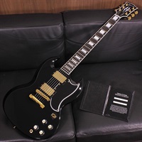 【IKEBE×Gibson Golden Week】SG Custom 2-Pickup w/ Ebony Fingerboard Gloss Ebony SN. CS501587