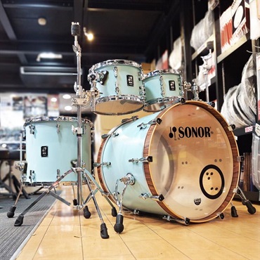 SONOR USED 中古 SQ1 Series 4pc Drum kit [22BD，10TT，12TT，16FT/Cruiser Blue]