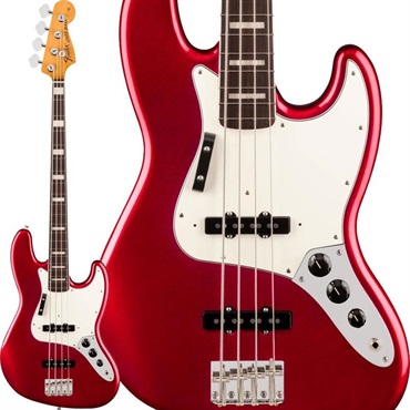 Fender MEX Vintera III Early '70s Jazz Bass (Candy Apple Red/Rosewood)