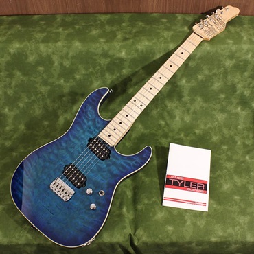 JAMES TYLER USED 中古 Studio Elite HD-P Quilted Maple Top Transparent Blue Burst SN.22304