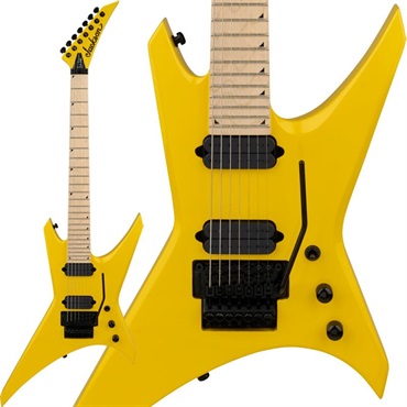 Jackson Pro Series Signature Dave Davidson Warrior WR7 (Racing Yellow/Maple)