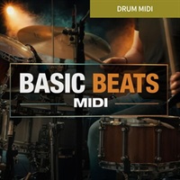 DRUM MIDI - Basic Beats (ヒップホップ)(R&B)(ポップス)(ドラムMIDIパック)(オンライン納品)(2時間以内に納品)