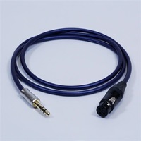 PASSGO BLUE XFT Cable (3.0m)(パスゴーブルー)(ラインケーブル)(XLRメス-TRS)(XLR(F)-6.3(3極))(日本製)