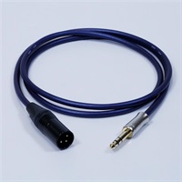 PASSGO BLUE TXM Cable (3.0m)(パスゴーブルー)(ラインケーブル/モニタースピーカーケーブル)(TRS-XLRオス)(6.3(3極)-XLR(M))(日本製)