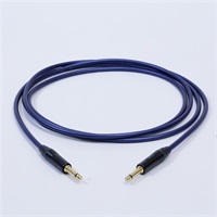 PASSGO BLUE TS PHONE Cable (3.0m)(パスゴーブルー)(ラインケーブル/ギターケーブル/楽器用ケーブル)(Phone-Phone)(6.3(2極)-6.3(2極)， ｽﾄﾚｰﾄ-ｽﾄﾚｰﾄ)(日本製)