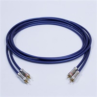 PASSGO BLUE RCA Cable (ステレオ)(2.0ｍ)(パスゴーブルー)(ラインケーブル/スレテオケーブル)(Stereo RCA-RCA)(RCA(L/R)-RCA(L/R))(日本製)
