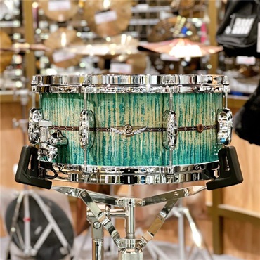 TMS136SR-ECB [STAR Maple Snare Drum / 13×6][Emerald Sea Curly Maple Burst]【Made in Japan】