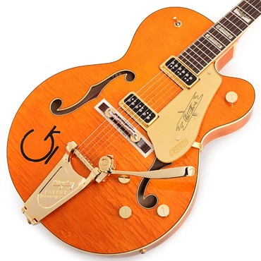GRETSCH G6120T-55 Vintage Select Edition '55 Chet Atkins Hollow Body with Bigsby (Vintage Orange Stain Lacquer)