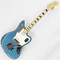 VINTAGE Jaguar '71 Laminate Maple Fingerboard w/Black Block & Binding LakePlacidBlue/M