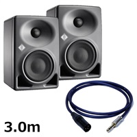 【夏先取り大特価セール】KH 80 DSP A G  (ペア)【PASSGO BLUEスピーカーケーブルセット(TRS-XLR)3.0ｍ】(ノイマン)(モニタースピーカー)(KH80)(アクティブモニタースピーカー)