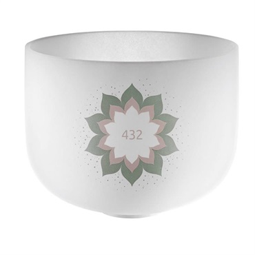 MEINL CSB432LF [Lotus Flower Crystal Singing Bowl 9'']