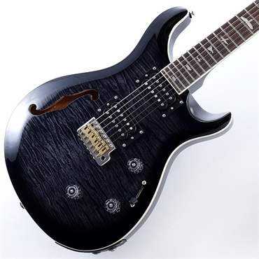 P.R.S. USED 中古 SE Custom 24 Semi-Hollow Piezo (Charcoal Burst) SN.CTIG100710