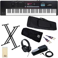 JUNO-D7[キーボード入門セット］鍵盤堂オリジナル・背負えるケース＆レインカバー付き！ ローランド シンセサイザー ※配送事項要ご確認【kbdset】