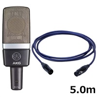 C214-Y4 【PASSGO BLUEマイクケーブルセット(XLR-XLR)5.0ｍ】(4年保証)(国内正規品)(アーカーゲー)