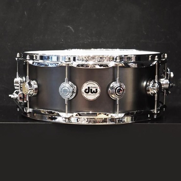 Zildjian USED 中古 DRVD5514SVCBK [Collector's Satin Black over Brass Snare 14''x5.5'']