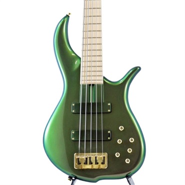F-bass BN5 Alder body (Purple & Green [Urban Ivy] SuperShift Pearl Gloss with Gold Hardware)
