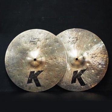 USED 中古 K Custom Special Dry HiHat 14 pair [NKZL14CSPDHHT/14CSPDHHBM][966g/1408g]