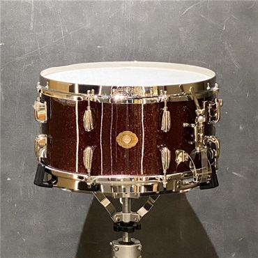 Slingerland Radio King Solid Maple Snare Drum 14×7 [Maroon Glass/FPSLFP0714SMK665]