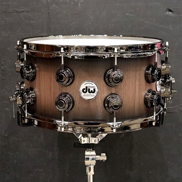dw DR930714SSNRN692 [Collector's Pure Walnut 14''×7'' - Natural To Quick Ebony Burst / Black Nickel Finish Hardware]【限定生産モデル】