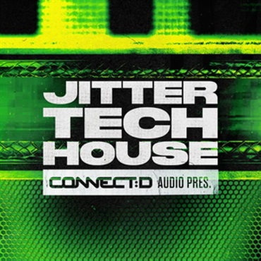CONNECT:D AUDIO Jitter Tech House (テックハウス)(ミニマルディープテック)(サンプルパック)(オンライン納品)(2時間以内に納品)