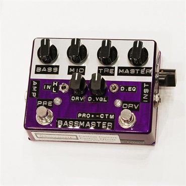 Bass Master PRO+ CTM w/In.Atn-Sw & D.EQ-Sw [Purple Flame]