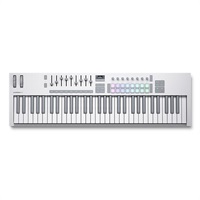 【予約商品・2026年9月初旬発売予定】Launchkey 61 White Mk4 (ノベーション)(ラウンチキー)(61鍵盤USB・MIDIコントローラー)(ホワイト)【ソフトシンセNovation PLAY無償DL対応】【Steinberg Cubase LE 14付属！】