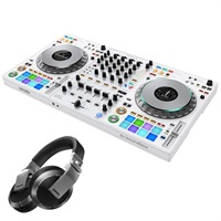 DDJ-FLX10-W + HDJ-X7-S ヘッドホンSET 【ご購入特典 / LT-100B SILVER PCスタンドプレゼント！】【無償ダウンロード版rekordbox/Serato DJ Pro対応】【パイオニアディージェー】